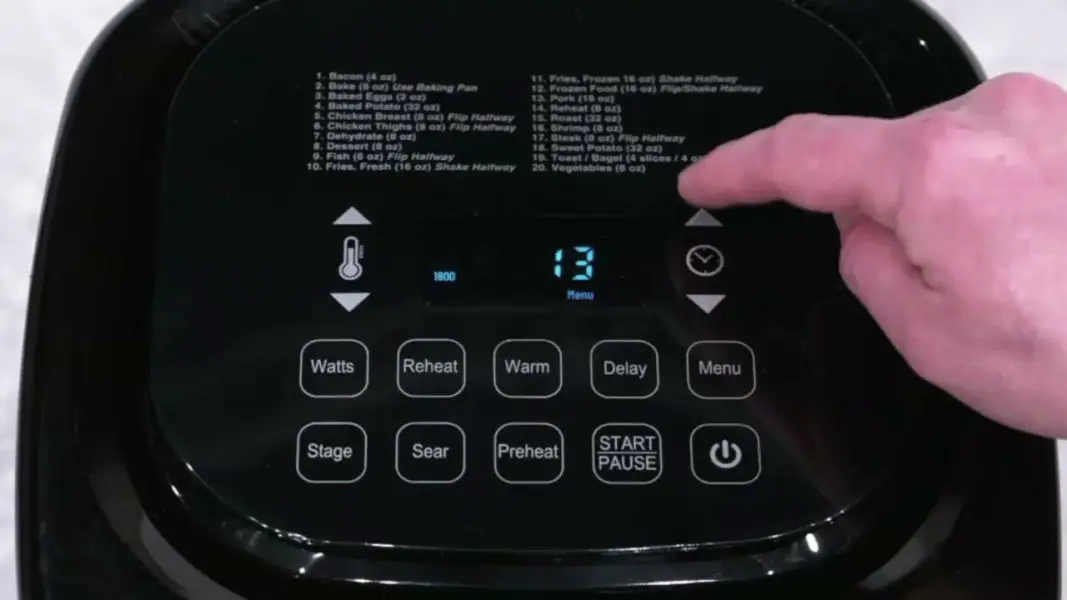 nuwave air fryer no power